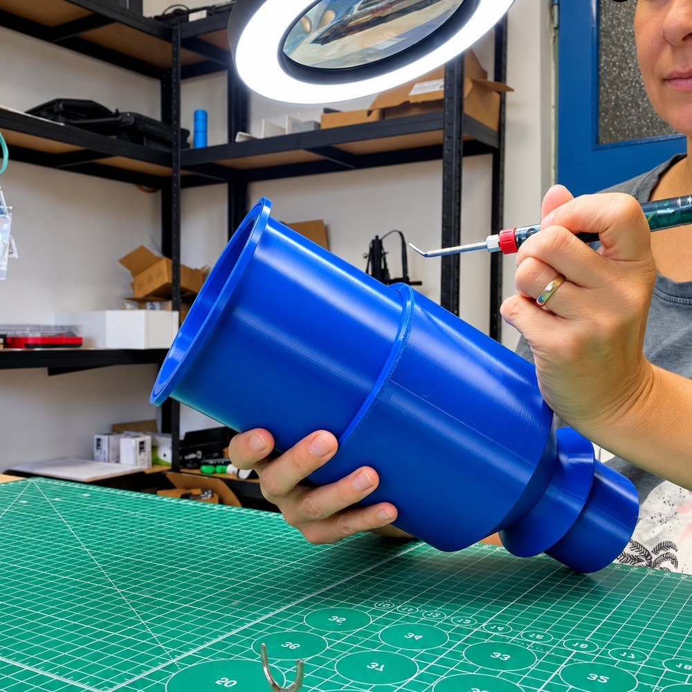 Joining a printed jig — Bonding