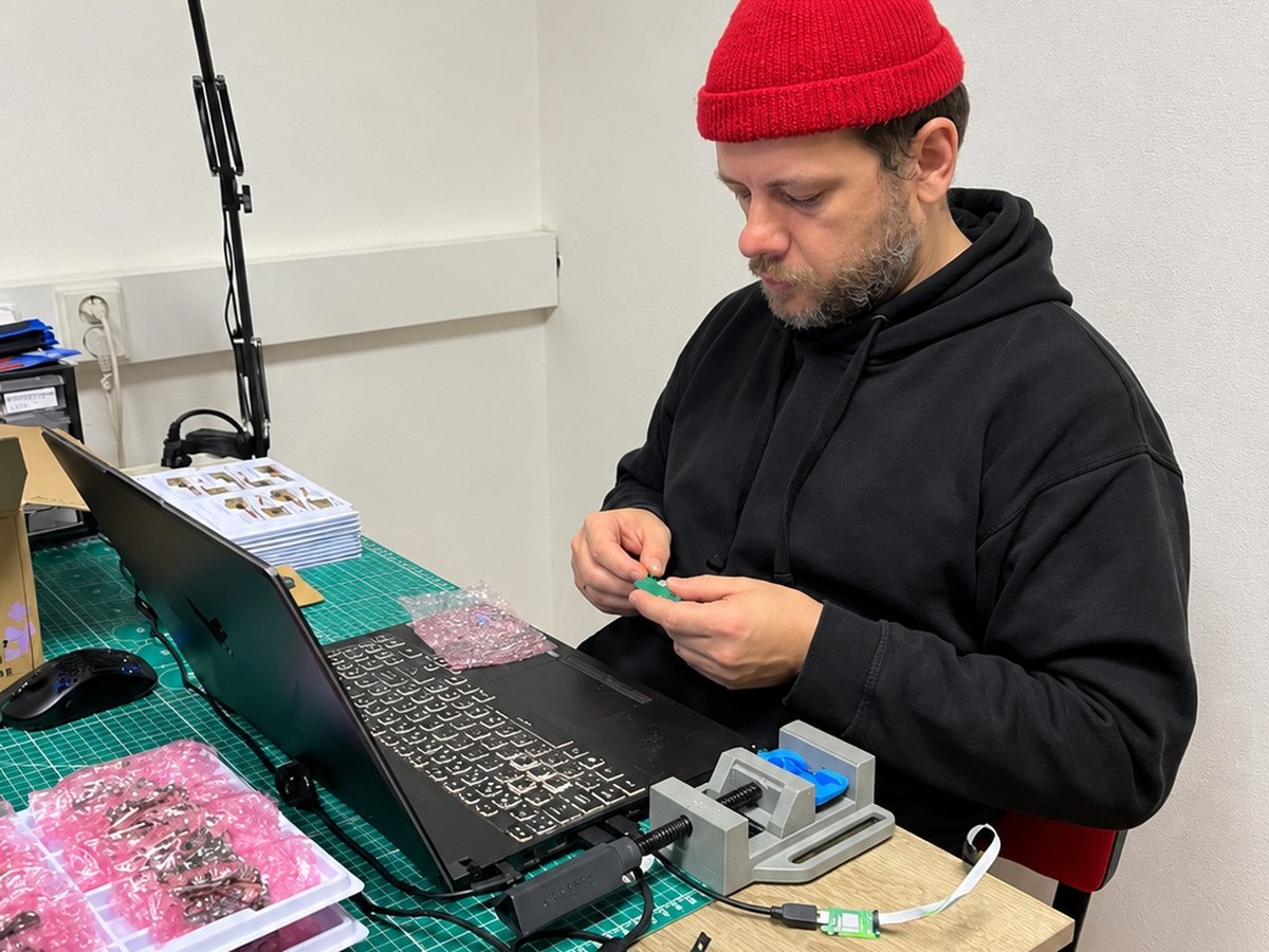 Firmware flashing and electronics assembly — Printed circuit boards