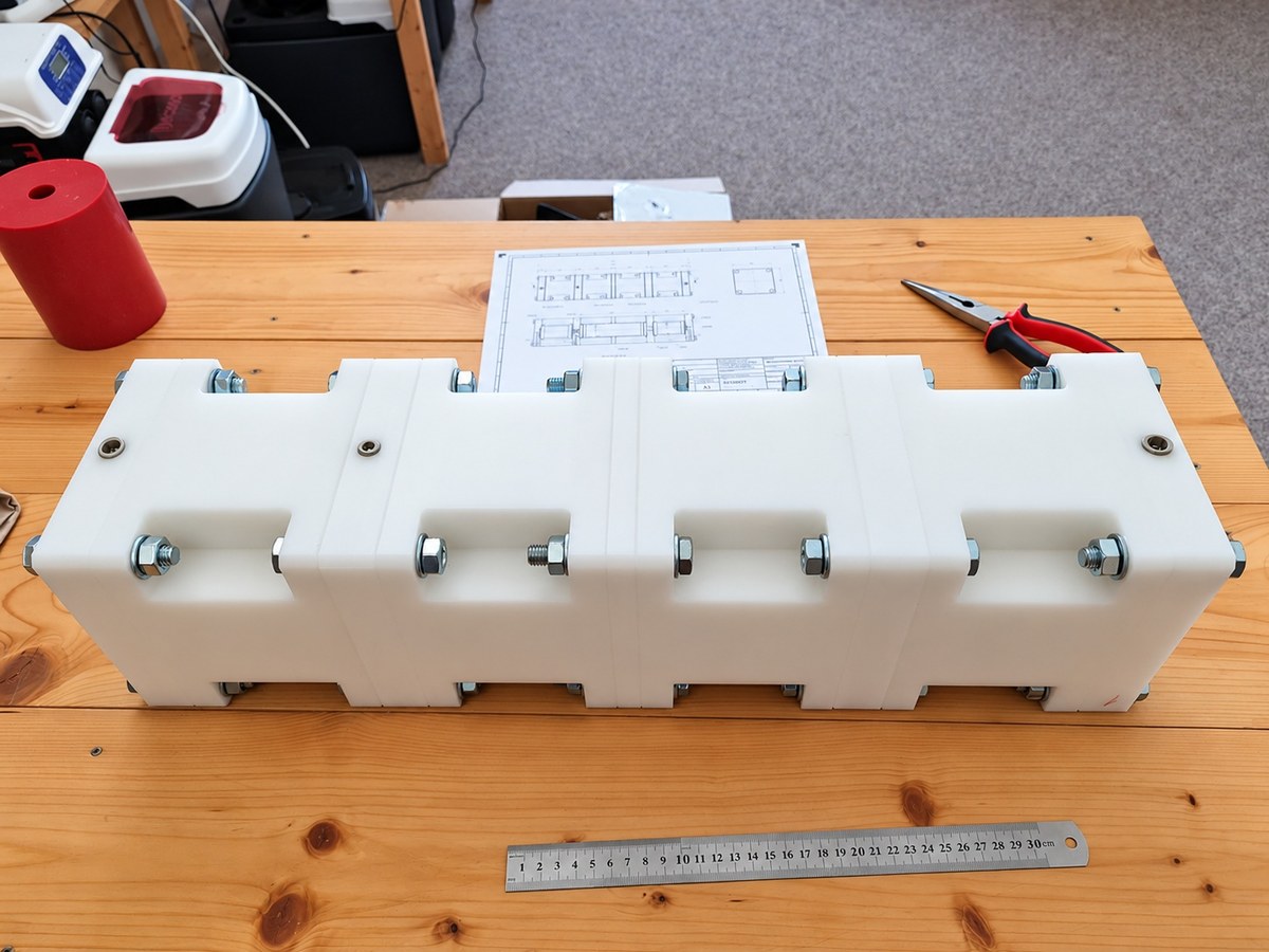 Verification models — CNC machining of plastics